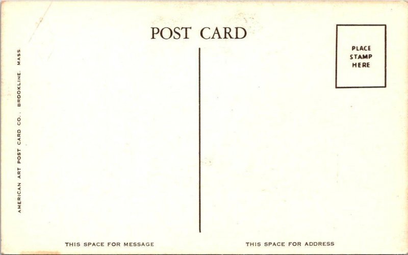 Auburn, ME Maine  SEAVEY'S Ice Cream Parlor & Coca Cola Sign  ROADSIDE Postcard