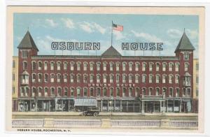 Osburn House Rochester New York 1920s postcard