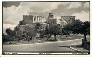 Greece Athens Propylaea RPPC 06.39