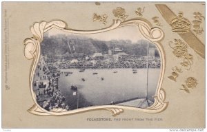 FOLKSTONE , England , 00-10s ; The front from the pier ; TUCK