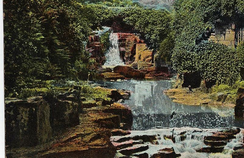 1907-1915 New Castle Jesmond Dene UK England Antique Old Saxony DB Postcard