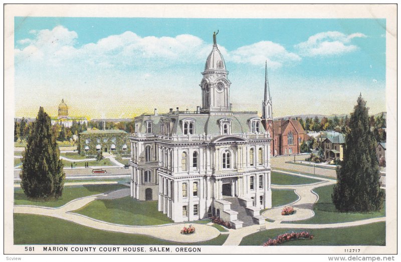 Exterior,  Marion County Court House,  Salem,  Oregon,  00-10s