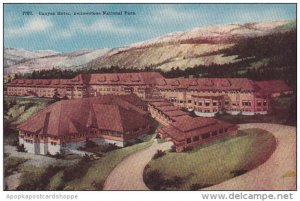 Canyon Hotel Yellowstone National Parjk Wyoming