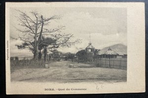 Mint Belgian Congo Real Picture Postcard Boma Commerce Street