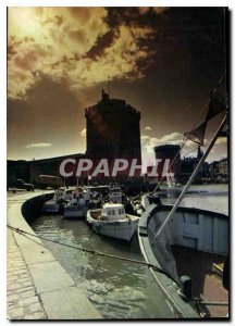 Modern Postcard La Rochelle Charente-Maritime Clarity evening on the entrance...