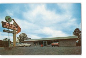 Alexander City Alabama AL Vintage Postcard The Quail Restaurant