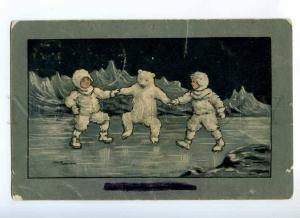 235012 POLAR BEAR Exploration by PARKINSON Vintage postcard