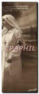 Old Postcard Red Cross Nurse