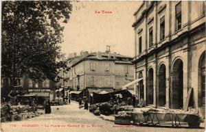 CPA MAZAMET - La Place du Marché (477660)