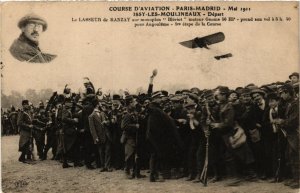 CPA ISSY-les-MOULINEAUX Course d'Aviation. Le LASSEUR de RANZAY (509693)