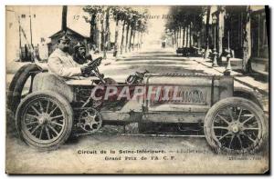 Old Postcard Automotive Circuit Seine Inferieure July 2nd 1907 Grand Prix of ...