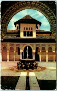 M-21764 Courtyard of the Lions Alhambra Granada Spain