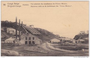 Congo Belge , PANDA , Vue generale des installations de l'Union miniere. , Mi...