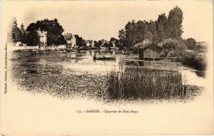 CPA Samois Quartier du Petit Pont FRANCE (1300890)