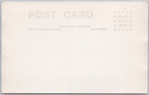 Cedar Croft Ontario Birch Point Cottage RPPC Postcard H81