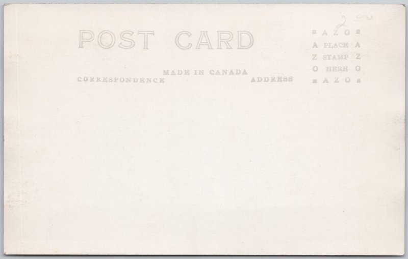 Cedar Croft Ontario Birch Point Cottage RPPC Postcard H81