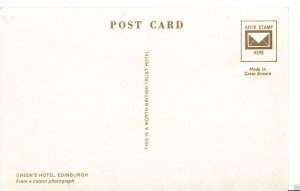 Scotland Postcard - Green's Hotel, Edinburgh    A3955