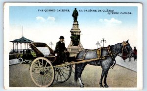 The Quebec Caleche PQ Canada Postcard