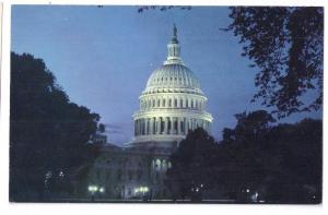 Capitol Building Washington DC American Airlines Postcard 