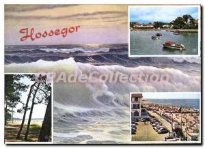 Postcard Modern Hossegor Lake View