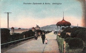 Postcard Thorndon Espanade & Baths Wellington New Zealand