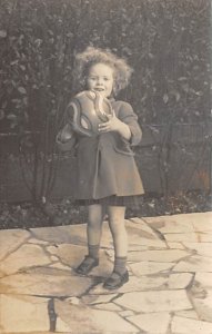 Little Girl with a ball Toy, Doll Unused 