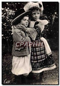 Modern Postcard Two Future Husband Britain Folklore Children