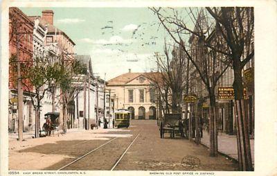 SC-CHARLESTON-EAST BROAD STREET-OLD POST OFFICE-MAILED 19...