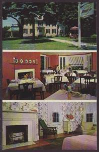 Monument Inn,Lenox,MA Postcard 