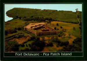 Delaware Pea Patch Island Aerial View Fort Delaware