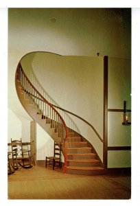 KY - Pleasant Hill, Shakertown. Trustees' Office, Spiral Stairway