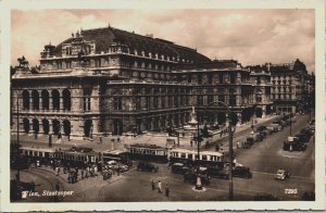 Austria Vienna Wien Staatsoper Vintage RPPC C187