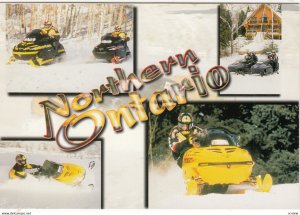 Snowmobile Trails , Ontario , Canada , 1950-70s