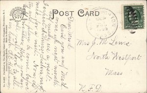 Middleboro Massachusetts MA Factory c1910s Postcard