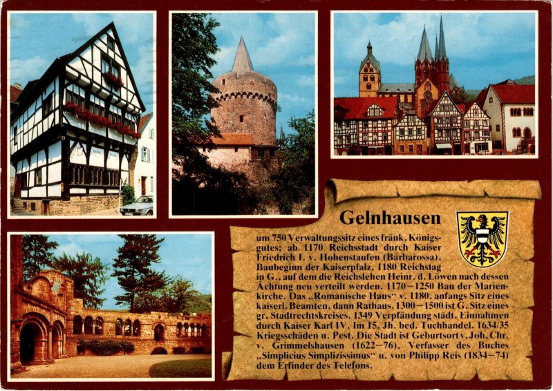 Gelnhausen Historical Postcard: Connecting Cultures Across Time