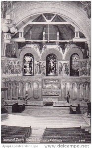 California Stamford University Interior Of Church