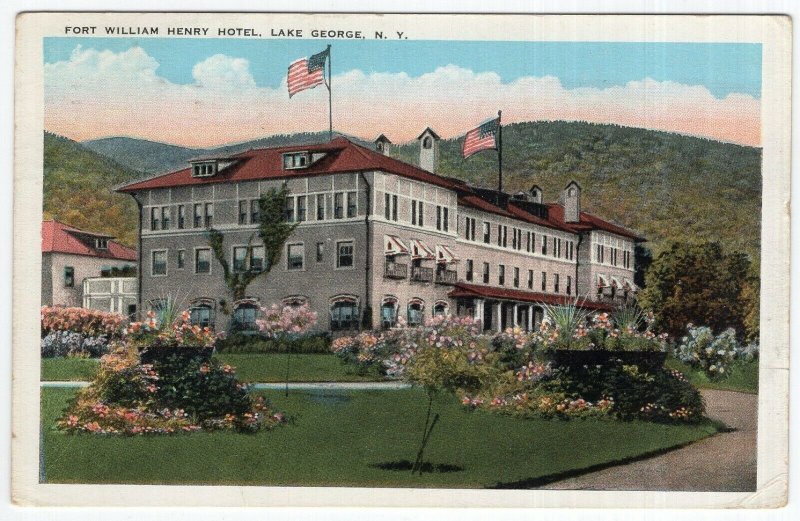 Lake George, N.Y., Fort William Henry Hotel