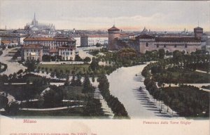 Italy Milano Panorama dalla Torre Stigler