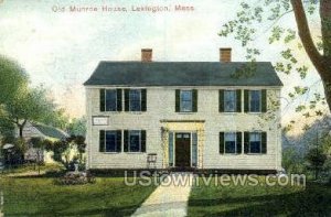 Old Munroe House - Lexington, Massachusetts MA  