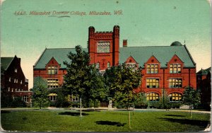 Vtg 1908 Milwaukee Doumer College Campus Building Wisconsin WI Postcard