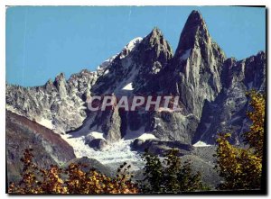 Modern Postcard The Aiguille Verte and Aiguille du Dru