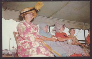 Amish Women Postcard 