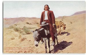 Navajo Missionary LAMONKEONE Toreva, AZ Native American Indian 1910s Postcard