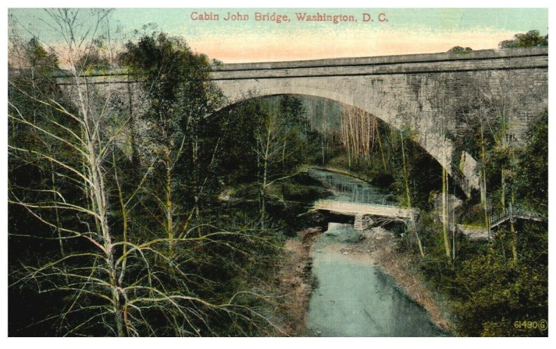 1910's Cabin John Bridge Washington D.C. PC2002