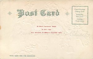 Christmas, Unknown Pub, Three Angels Praying Under Holly