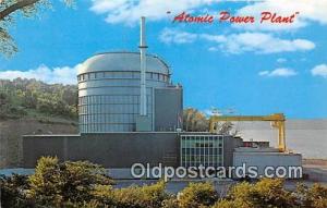 Space Postcard York County, Penn, USA Atomic Power Plant