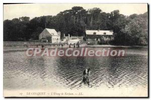 Postcard The Old Conquet L'Etang Kerjean