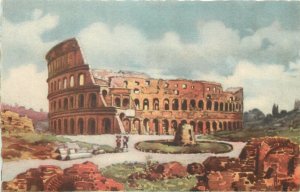 Italy Roma Il colosseo Postcard