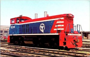 Trains Chicago Belt Railway Company Locomotive Number 534