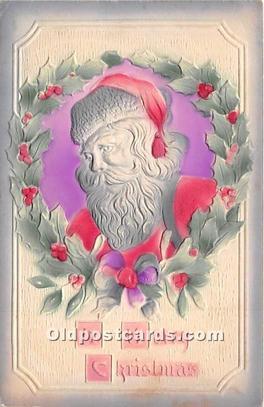 Santa Claus Postcard Old Vintage Christmas Post Card Santa Claus Christmas, P...